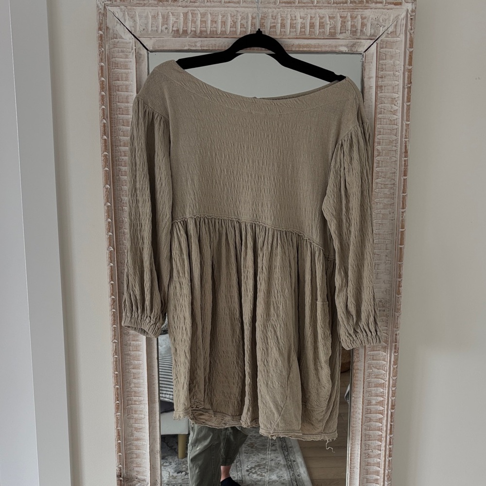 Elegant Sage Women's Dress